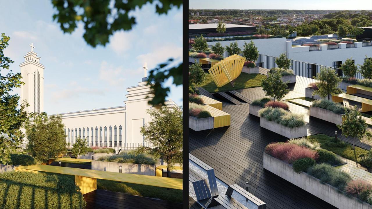 Stay In Kaunas & Radio City - Free Parking Bagian luar foto